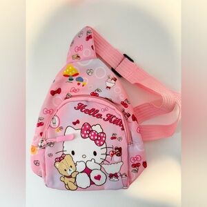 Hello Kitty Pink and White Kids Backpack